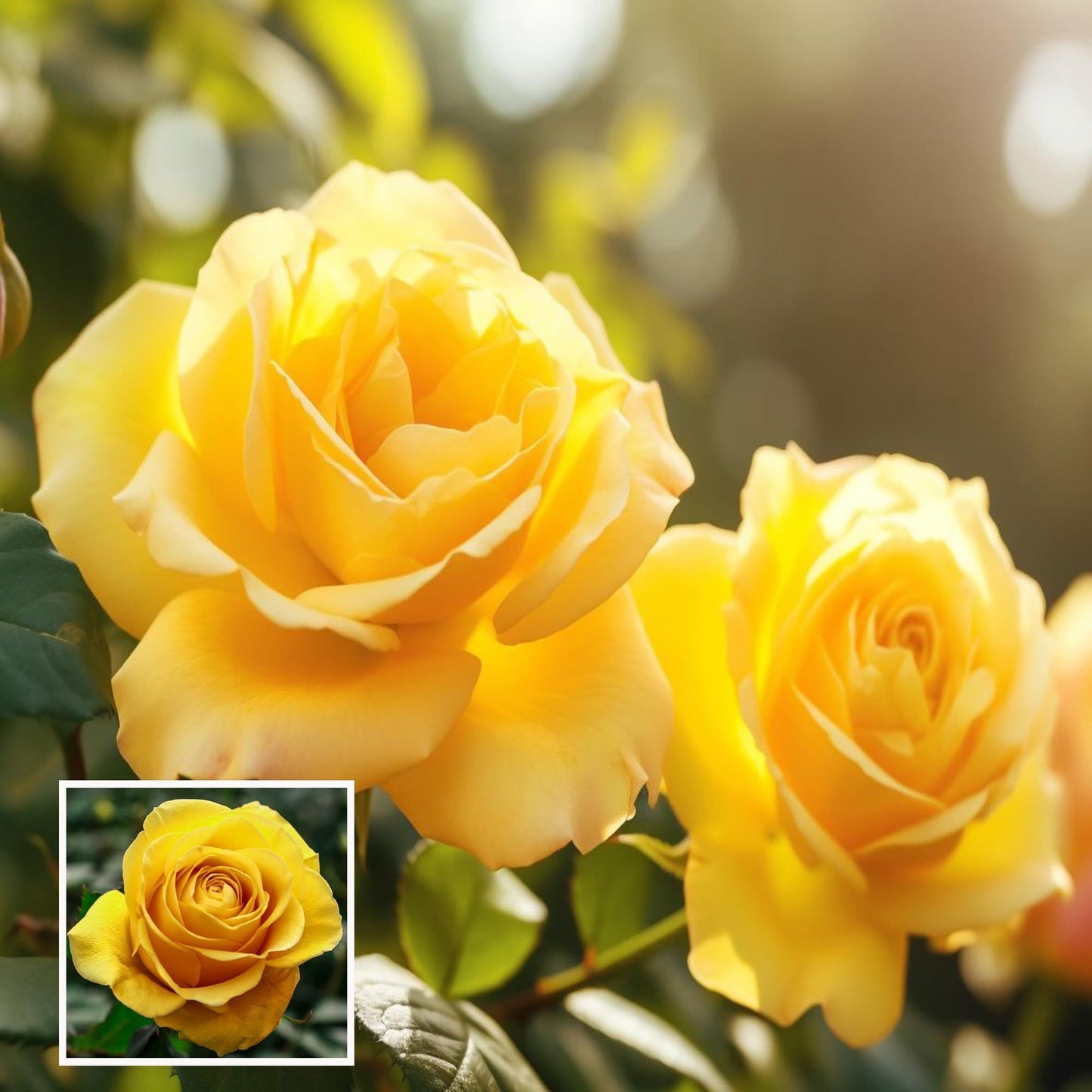 Yellow Rose Fragrant Flower Plant