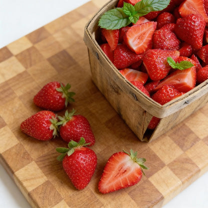 Aromas Strawberry Healthy Sweet Home Garden Kitchen Garden Terrace Balcony Fruit Plant