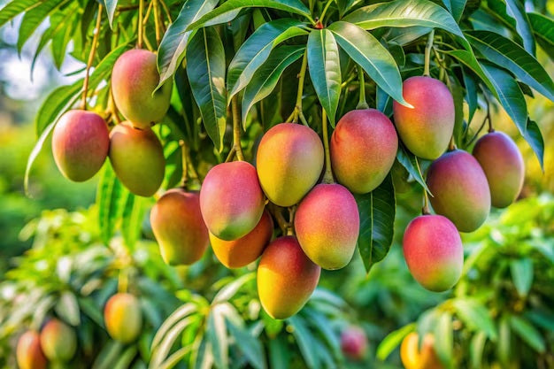 Bangalora Mango Aam Grafted Healthy Fruit Plant