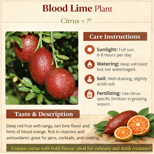Blood Lime Plant Live Nimbu Tree Kagzi Lemon Citrus Limon Fruit Plant