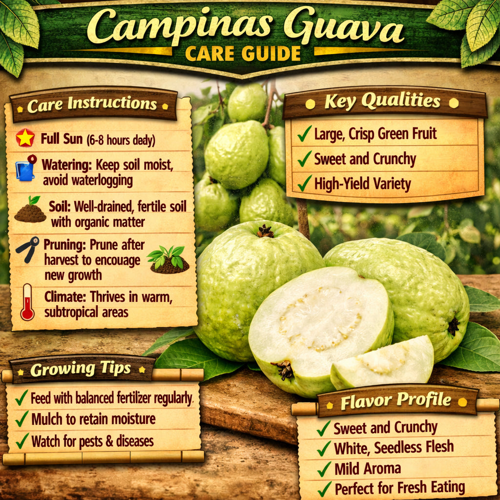 Campinas Guava Air Layered Healthy Fruit Plant