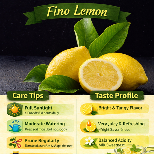Fino Lemon Plant Live Nimbu Tree Kagzi Lemon Citrus Limon Fruit Plant