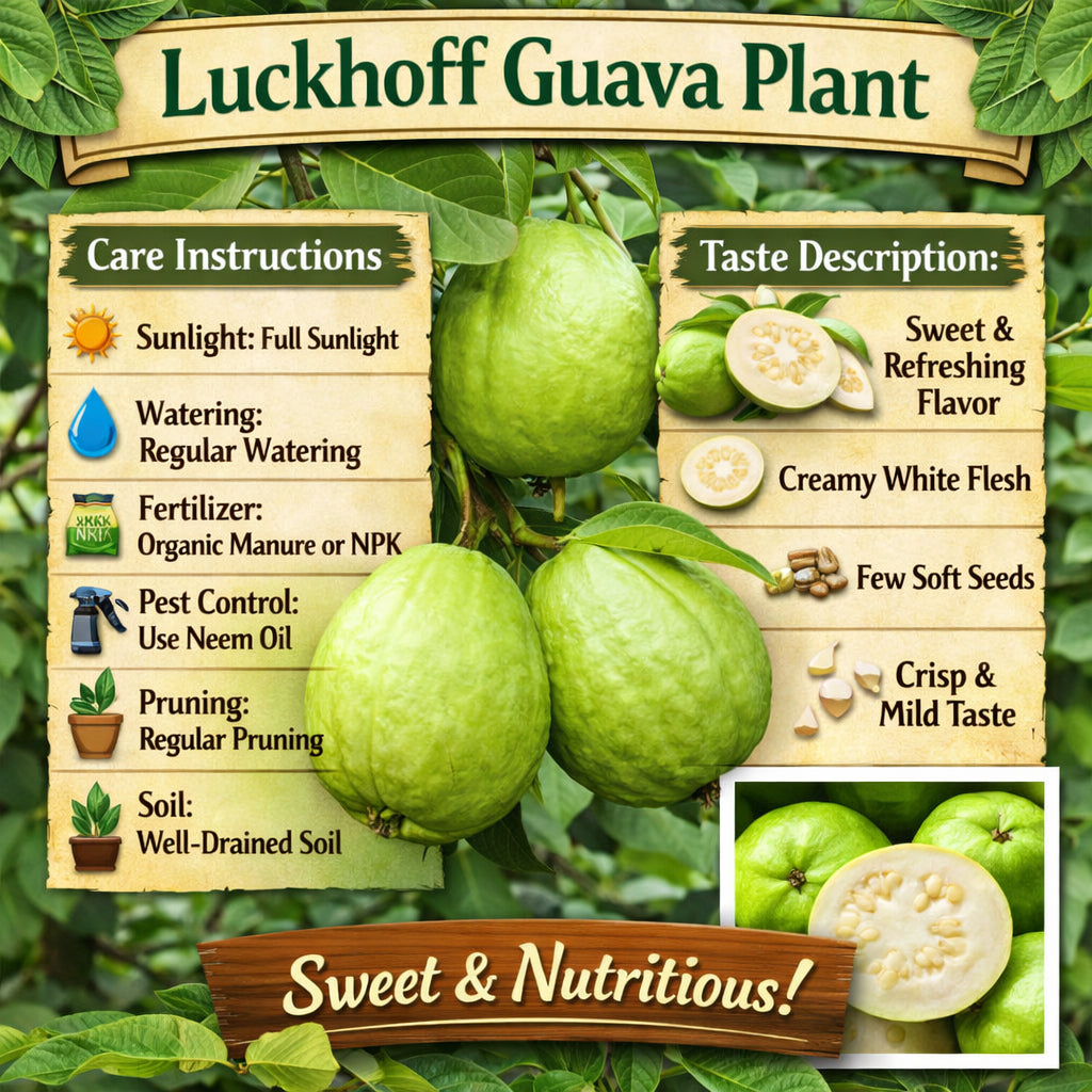 Luckhoff Guava Air Layered Healthy Fruit Plant