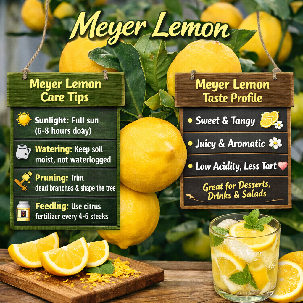 Meyer Lemon Plant Live Nimbu Tree Kagzi Lemon Citrus Limon Fruit Plant