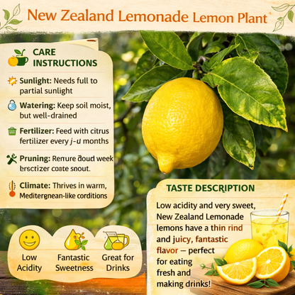 New Zealand Lemonade Lemon Plant Live Nimbu Tree Kagzi Lemon Citrus Limon Fruit Plant