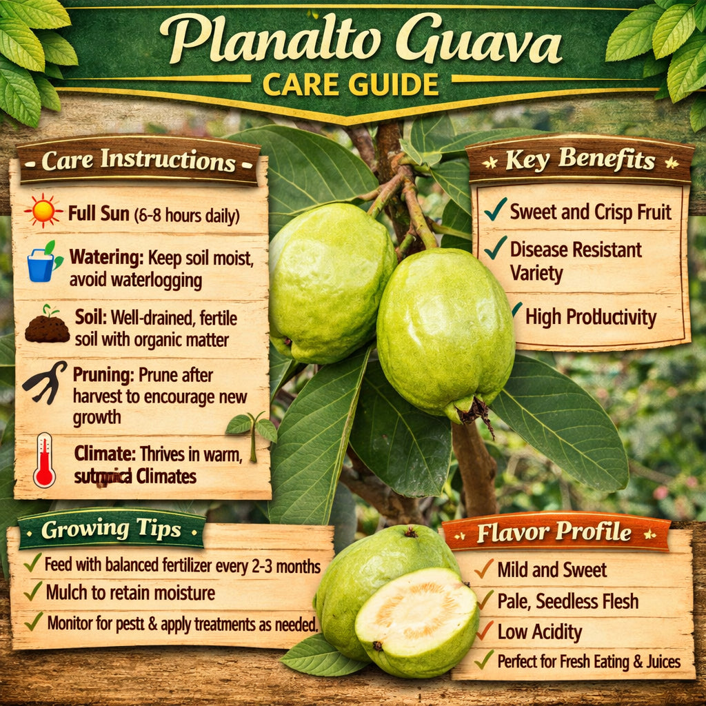 Planalto Guava Air Layered Healthy Fruit Plant
