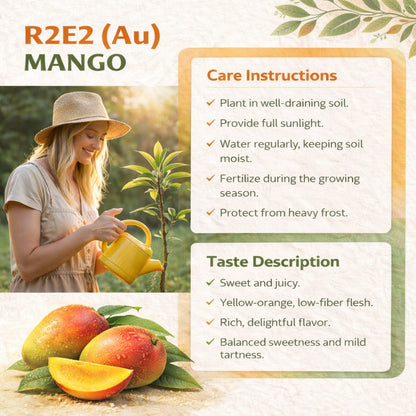 R2E2 (Au) Mango Aam Grafted Healthy Fruit Plant