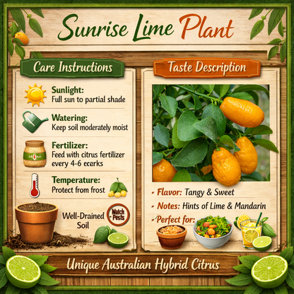 Sunrise Lime Plant Live Nimbu Tree Kagzi Lemon Citrus Limon Fruit Plant