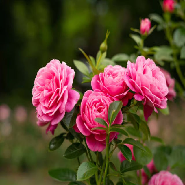 Pink Rose Fragrant Flower Plant
